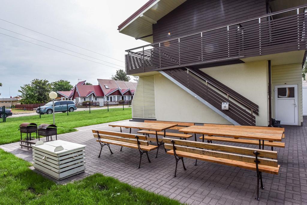 Apartamentai Trys Pusys Швентої Екстер'єр фото